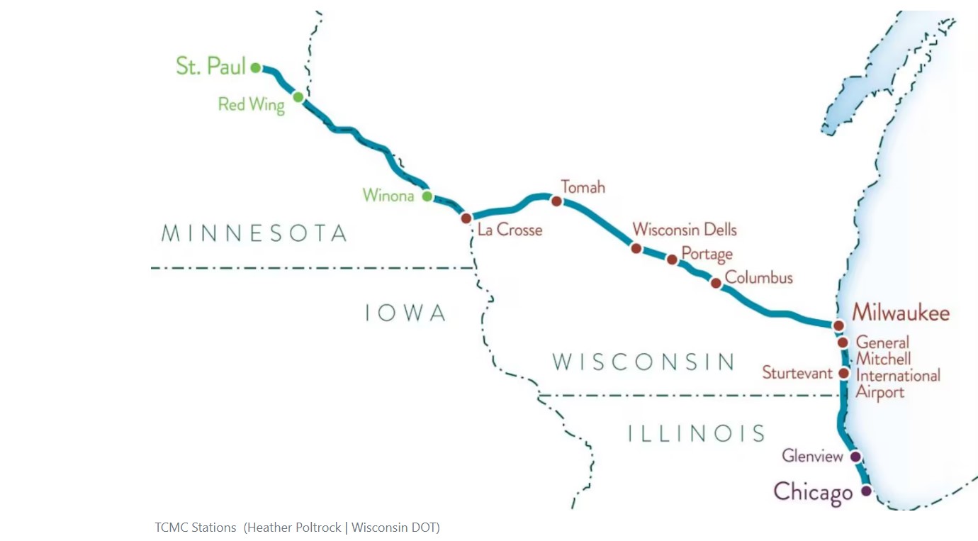 map of borealis train